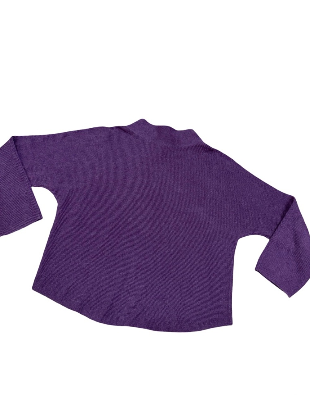 🌟 Lululemon Boxy Cotton-Blend Sweater Heathered Vintage Plum M/L - Picture 6 of 14